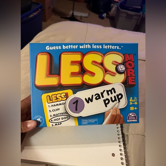 Less is More Game Spin Master New - Picture 1 of 2